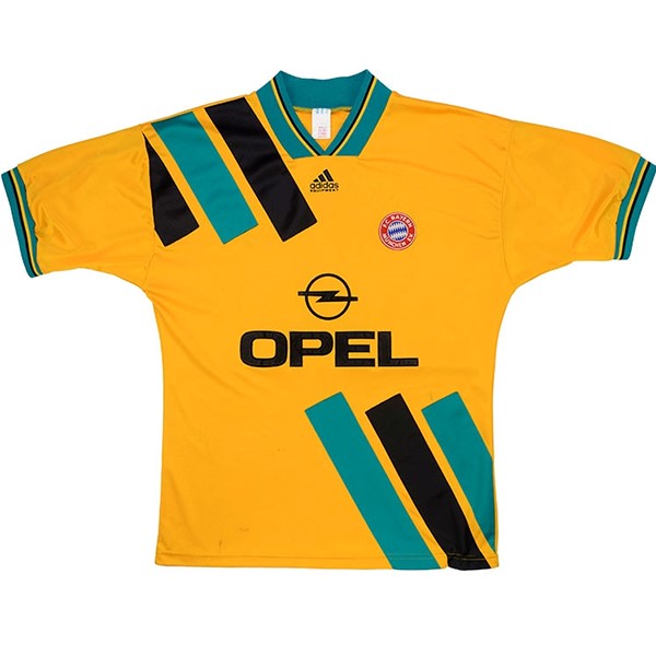 Camiseta Bayern Munich Segunda equipación Retro 1993 1995 Amarillo